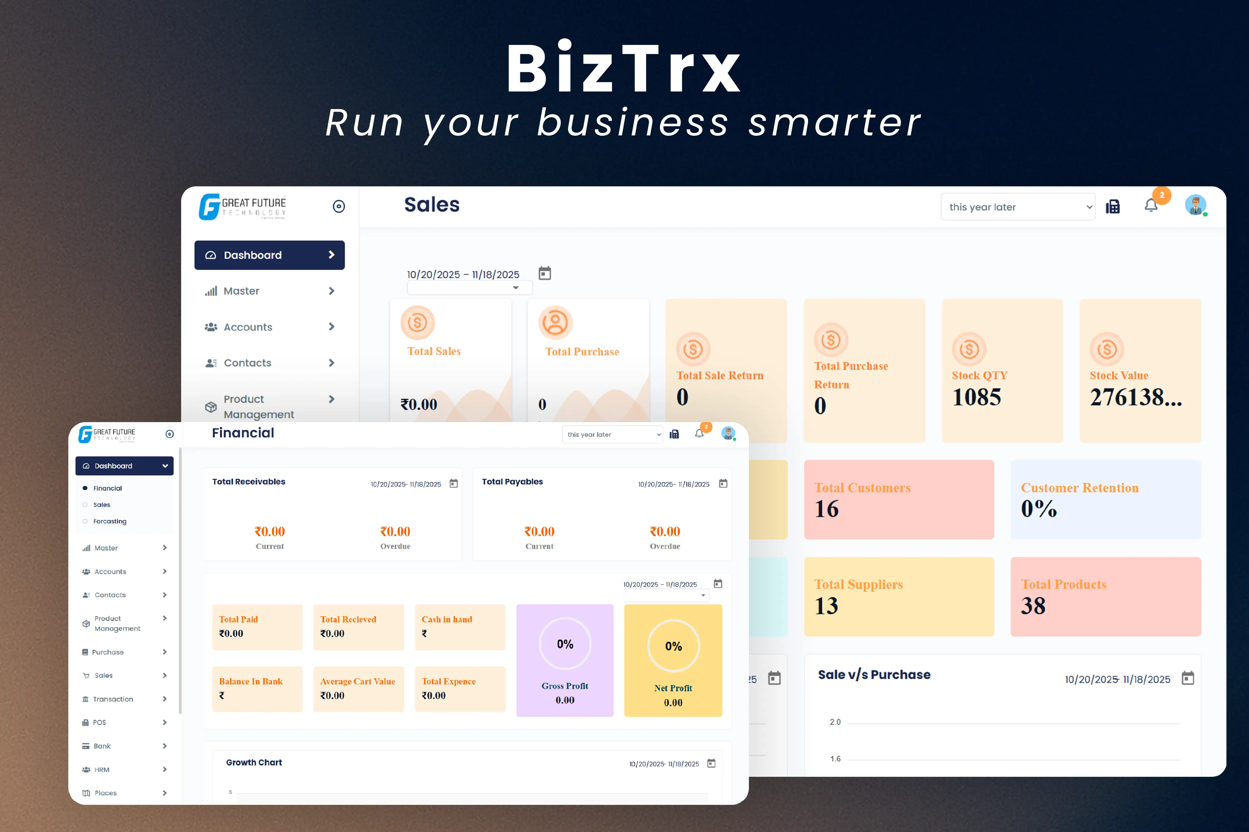 Banner Take Charge of Your Business